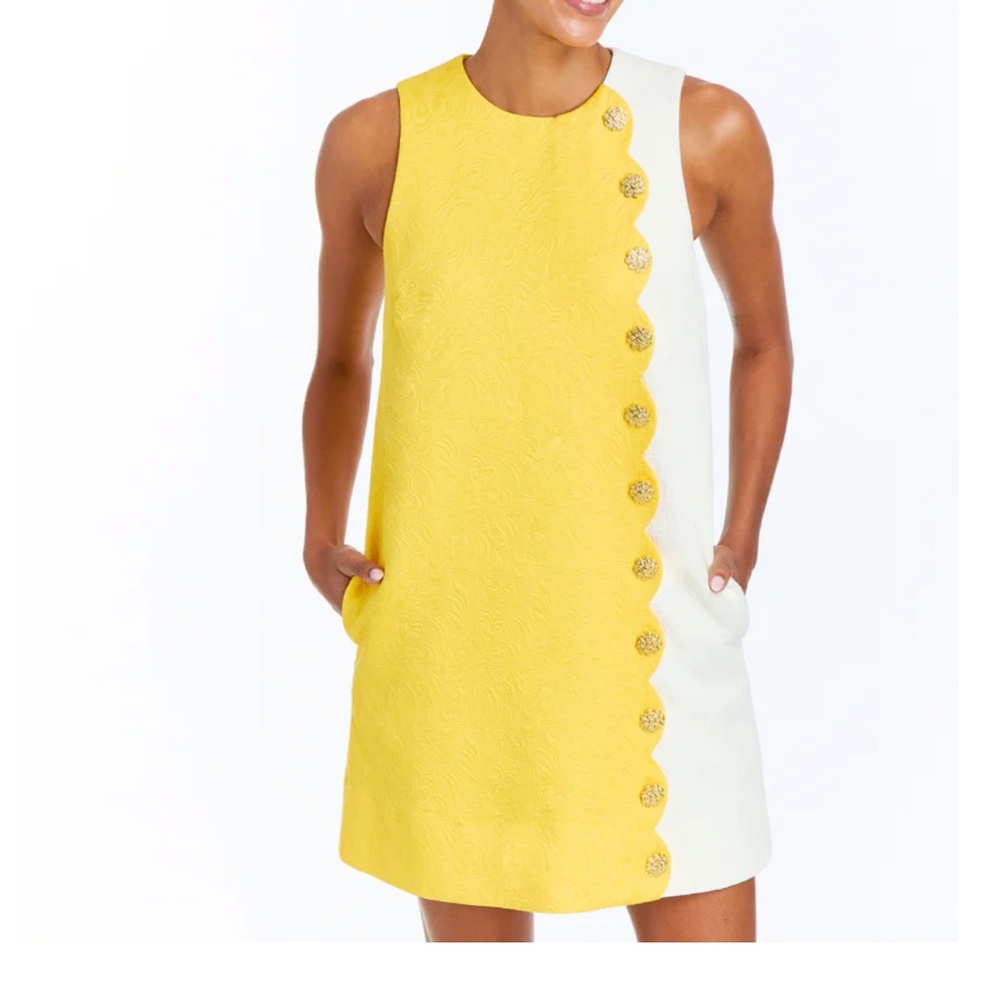 NWT Mestiza Etta Scallop Mini Dress